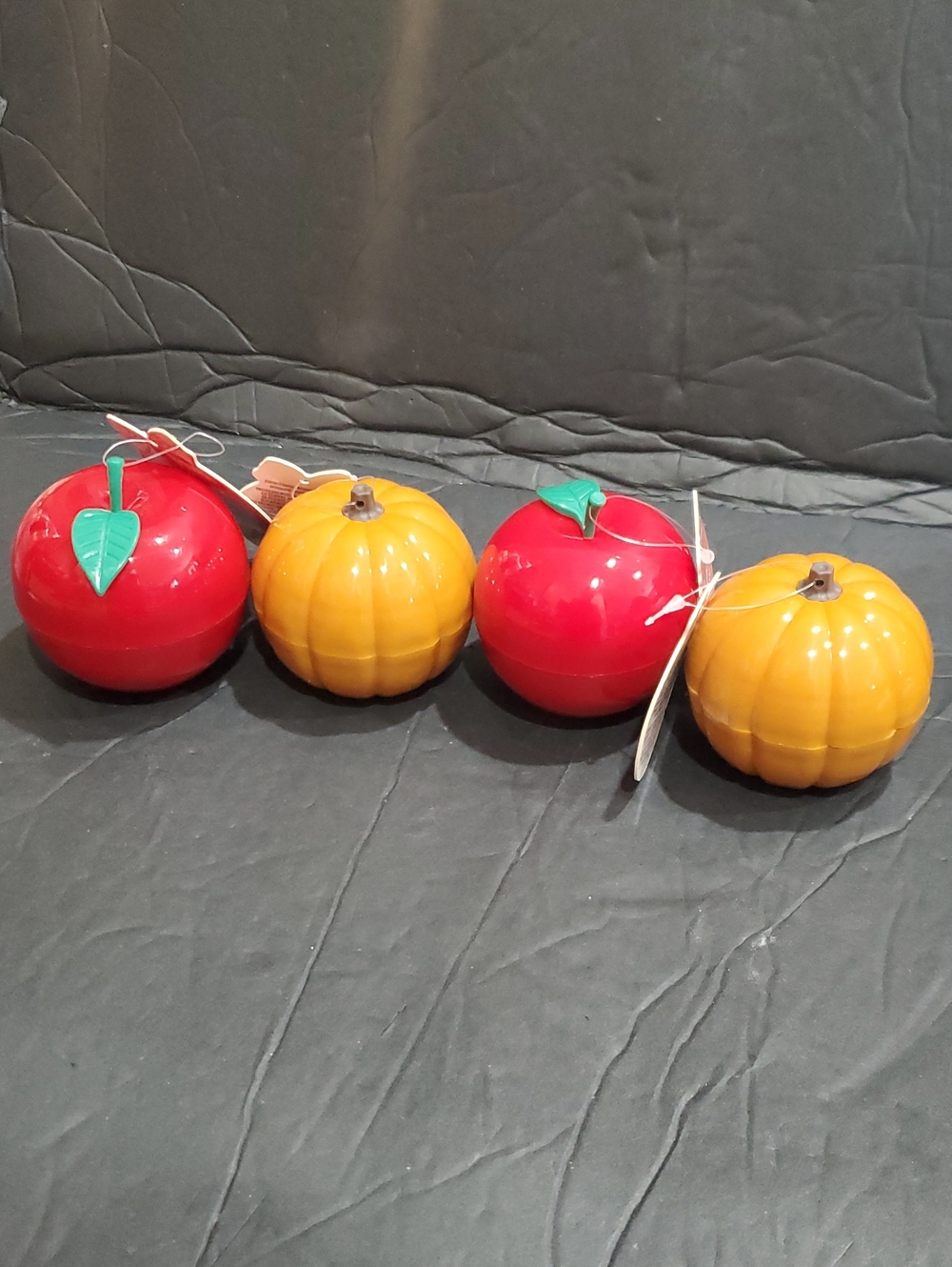 4pack red apple shaped Maple apple and pumpkin shaped butter pumpkin hand creams